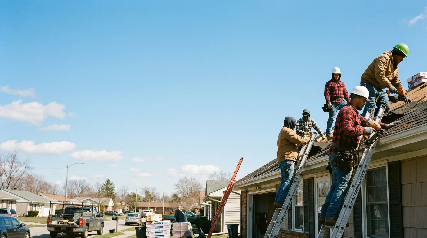 Roofing in Lickingville, PA near me